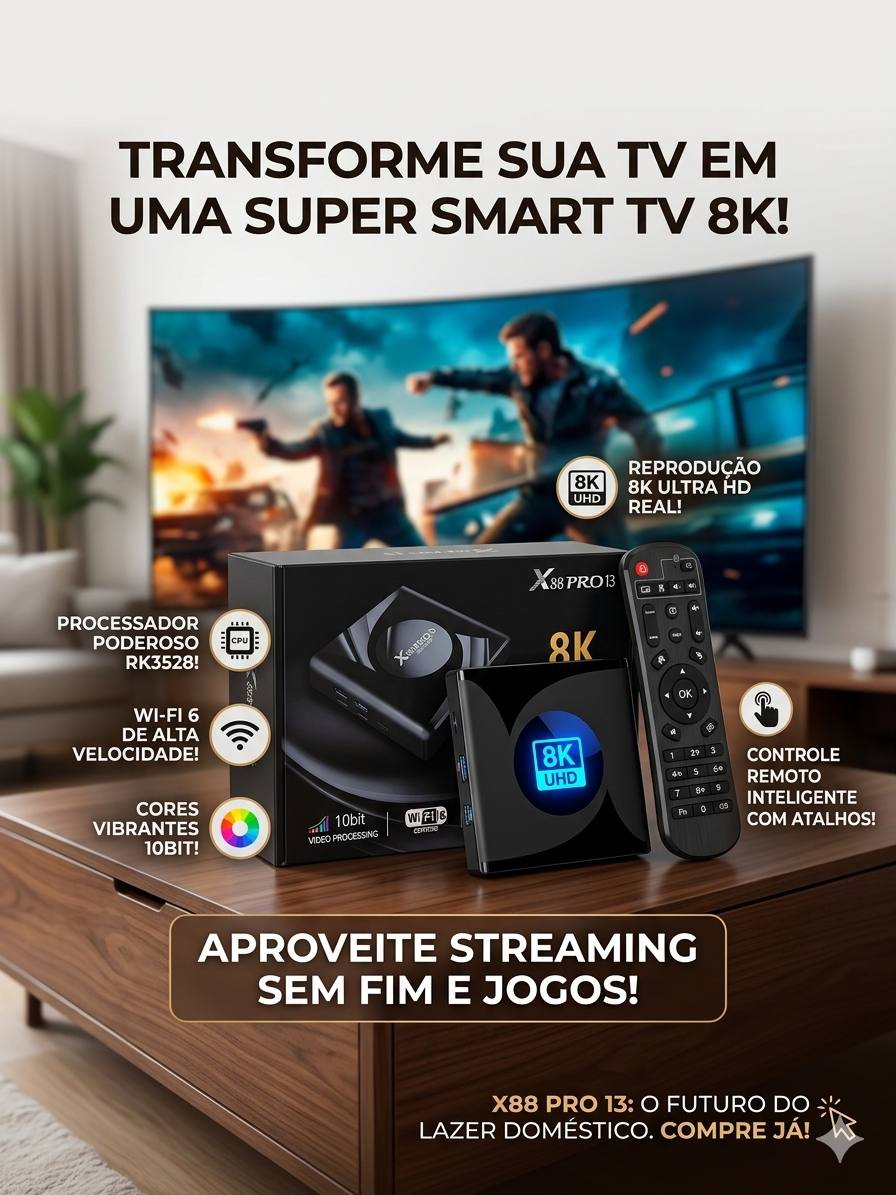 TV BOX X88 PRO 13 4GB / 32GB