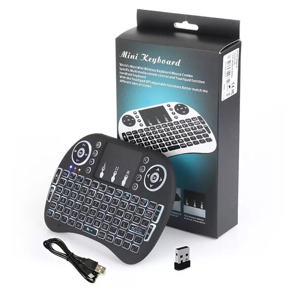 MINI TECLADO P/ TV BOX